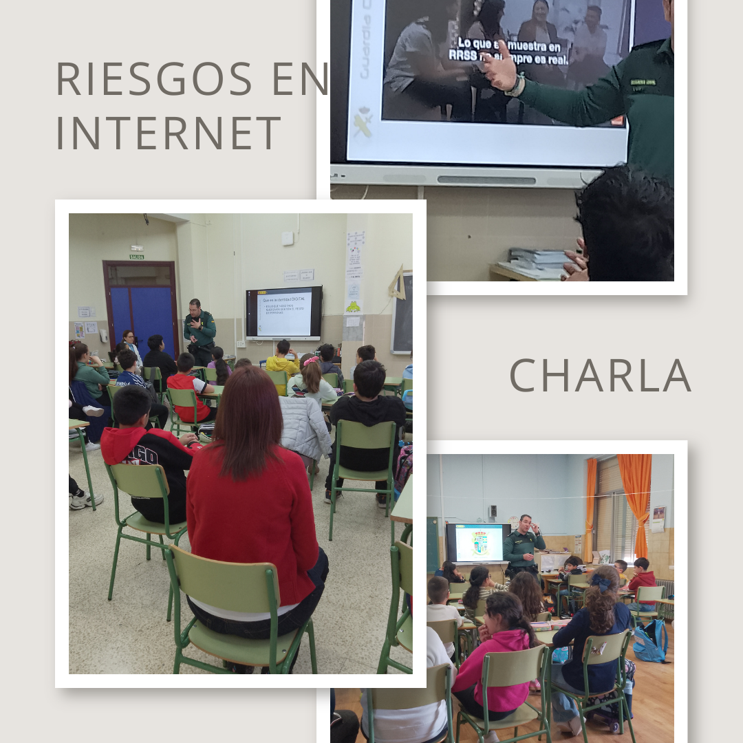 charla guardia civil riesgos en internet