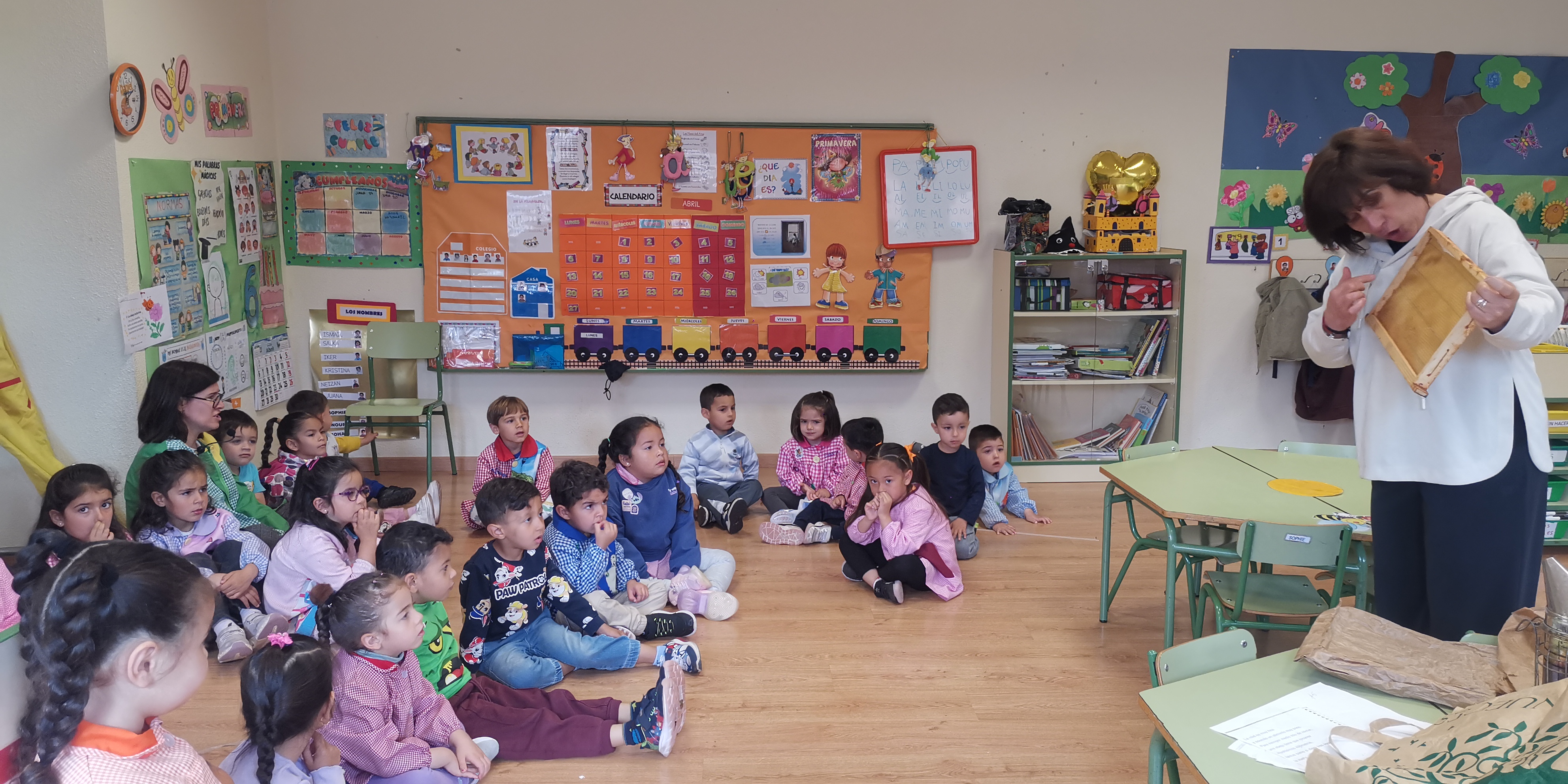 taller miel actividad