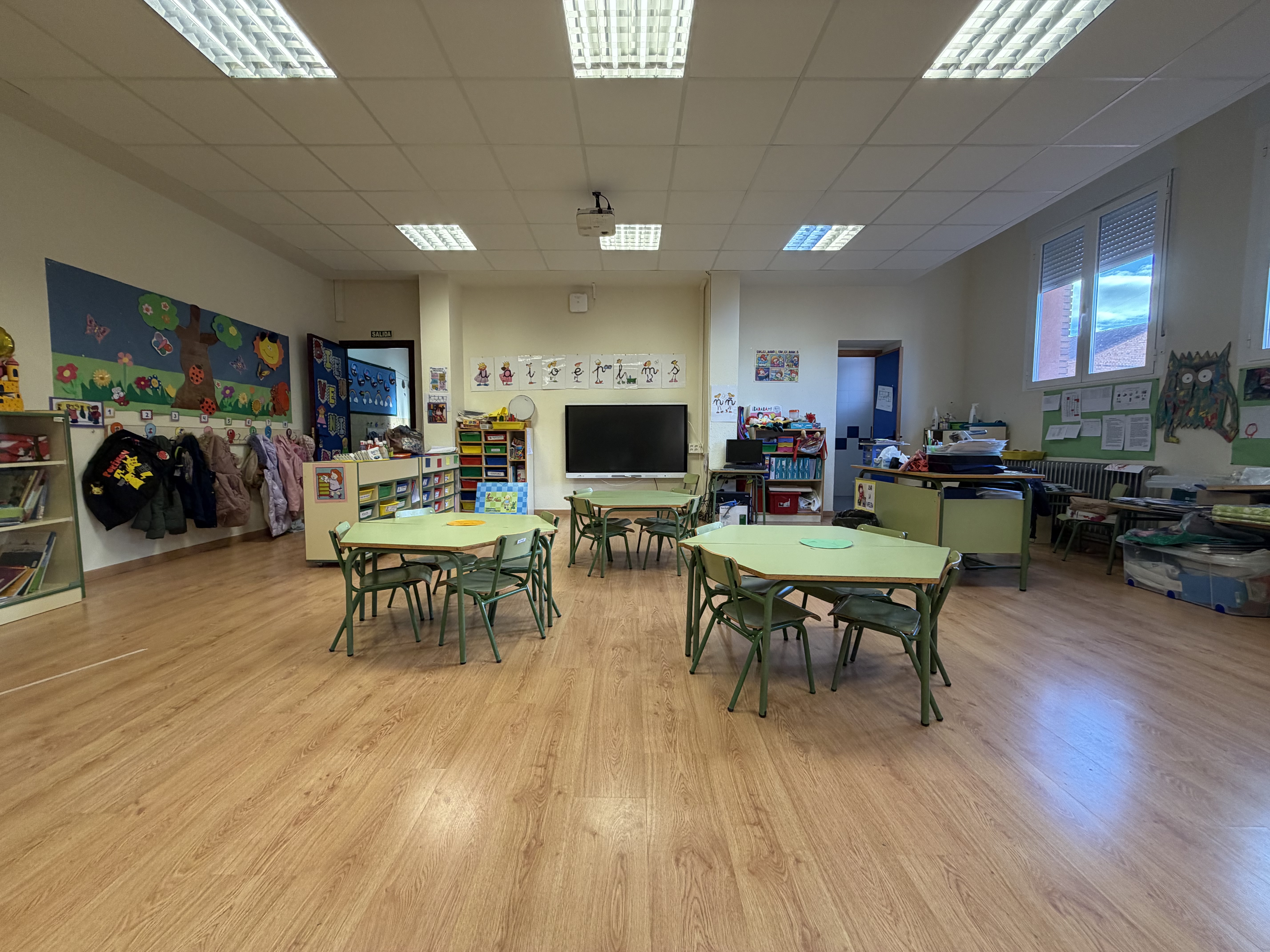 aula educación infantil 4 años